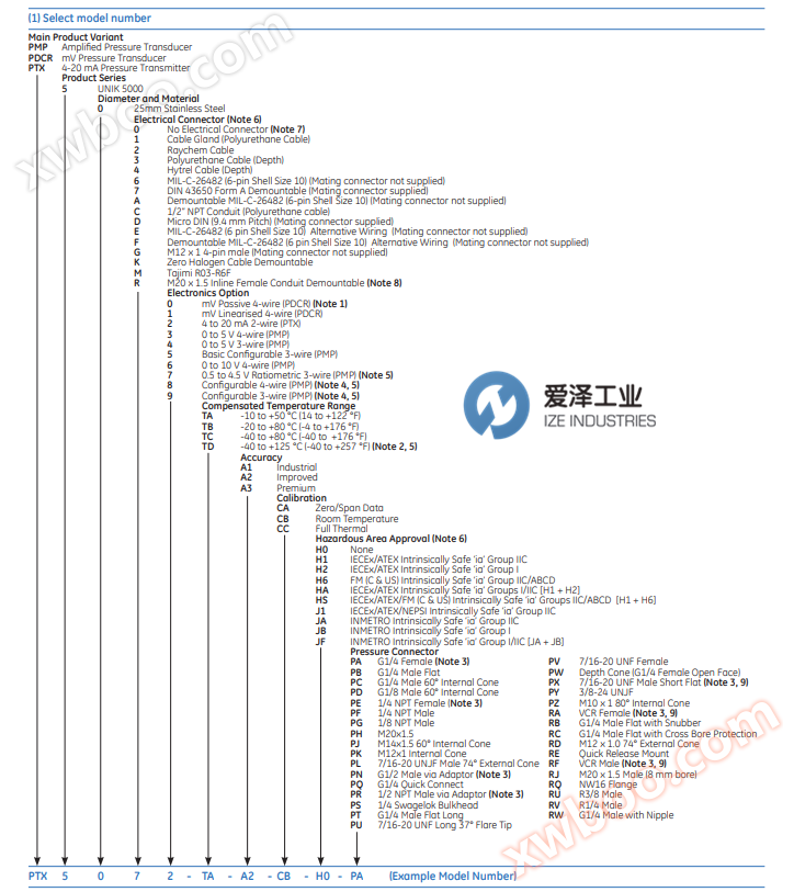 DRUCK传感器PTX5000系列 爱泽工业 izeindustries(1).png
