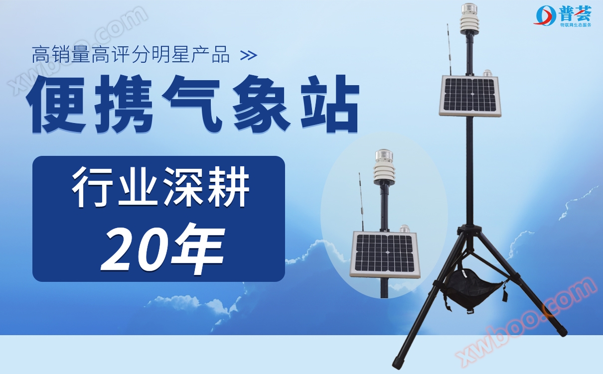 Portable weather station